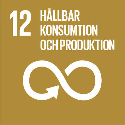 Målen 12:
Hållbar konsumtion och produktion
